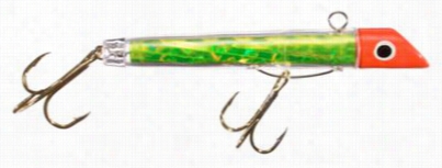 Got-cha Plug - Mylar Minnow Series - Red Head/chartreuse