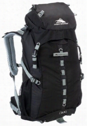 High Sierra Classic 2 Succession Piton 35 Frame Backpack - Black/silver