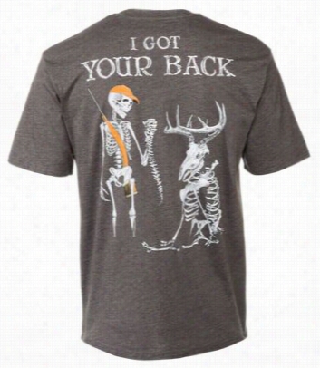 I Got Your Back T-shirt For Men  Hcarcoal - L