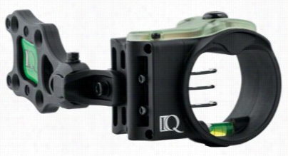 Iq Bowsights Ultra Lite 3-pin Incline  Sight - Blacj/gree N- Right Hand