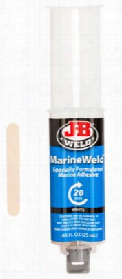 J-b Weld Marineweld White Eppoxy Syringe