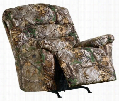 Lane Ffurniture Hunt Camp Collection Power Roc Ker Recliner - Realtree Xtra