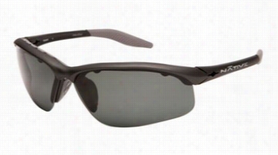 Native Hardtop Xp Pollarized Sunglasses - Charcoal/gray