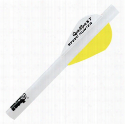 New Archery Products Quickfletch Quiksoin St 2' Speedhunter Vanes - Yellow