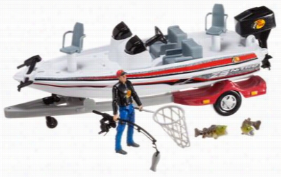 Nitro Big Bass Boat Adventjre Play Set For Kids