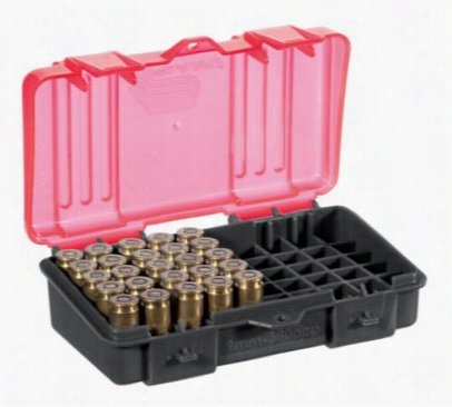 Plano Handgun Himged-top 50 Round Ammo Box - 9mm/.380 Acp