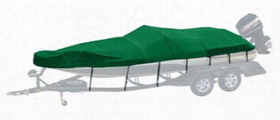 "exact Fit" Boat Cover - Tracker - 2002-2003 Super Guide -16 Sc - Forest Green