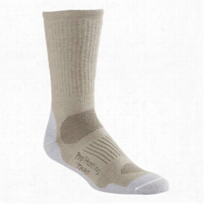 Redhead Pro Team Crew Socks With Scent Control For Men - Khaki - M