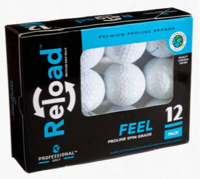 Reload Recycled Gol F Balls - 12-pack