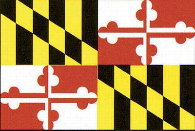 Taylor Made U.s. State Flag  - Maryland