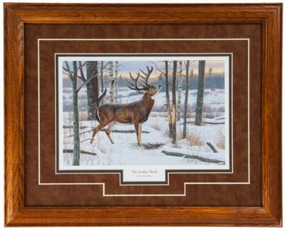 The Jordan Buck King Of Bucks Collection Framed Artwork