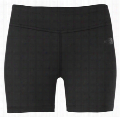 The Nor Th Cover Pulse Shorts Tights For Ladies - Tnf Black -l 