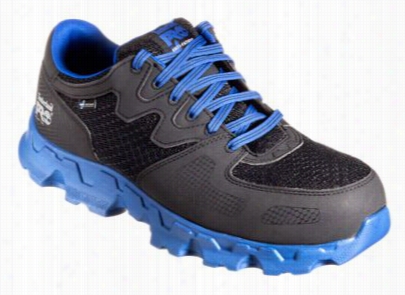 Timberland Pro Powertrain A Lloy Toe Esd Work Shoes For Men - Black/blue - 10m