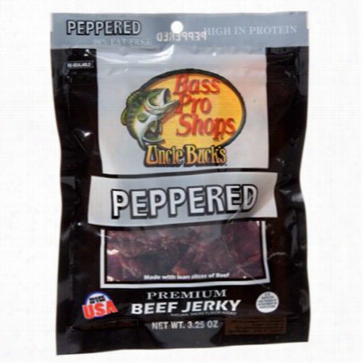 Uncle Buck's Premium Beef Jerky - Peppered