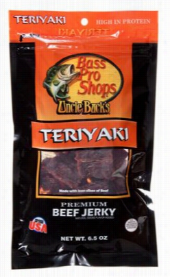 Uncle Buck's Premium Beeef Jerky - Teriyaki - 3.25 Oz.