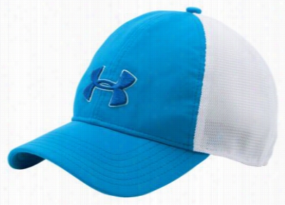 Under Armur Classic Mesh Back Cap For Men - Electric Blue