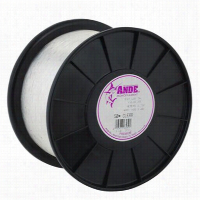 Ande Premium Monofialment Line - 3 Lb. Spool - Clear - 80 Lb.