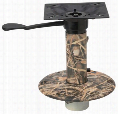 Attwood Swivl-eze 238 Series 3/4' Camo Pedestal Kit - 9