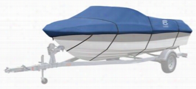 Classic Accessories Stellex Boat Cover - Blue - 12'-14' - 68" Bdam Width