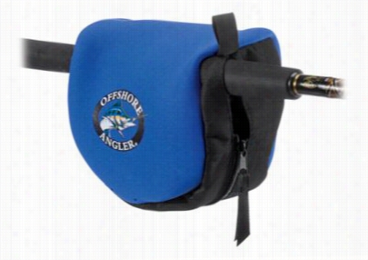 Offfshore Angler Neoprene Spinning Reel Cover S - Blue/black - Fits 1000 And 2000 Isze Reels