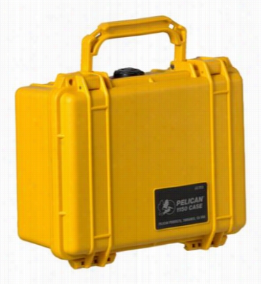 Pelican Protecto Rwatertight Equipment Case - 9.2 X 7.6 X 4.4&quo; - Yellow