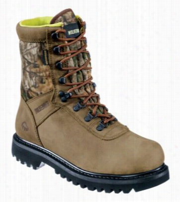 Wolverine Big Horn Waterproof Insulat Ed Hunting Boots For Ladies - Natural/realrree Xtra - Medium - 10