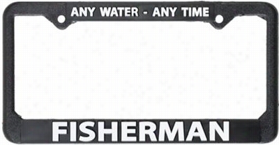 Any Water Any Time Licennse Plate Frame