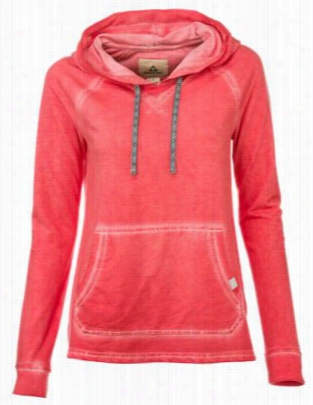 Ascend Cold  Pigment Hoodie For Ladies - Porcelain Rose - M