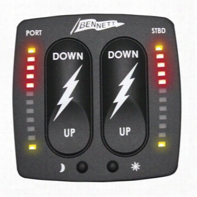 Bennett Marine Bolt Electric Rocker Control With Indication