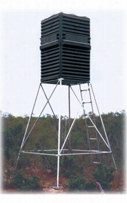 Blynd Hhunting Blind Elevatioon Tower - 10' - Single Tower