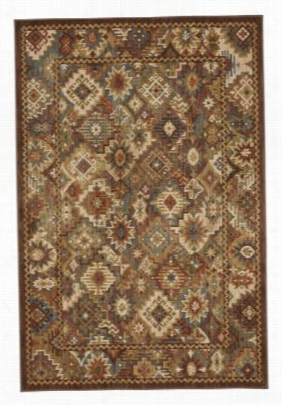 Bob Timberlake Heritage Collection Ednless Wild Area Rug - Light Camel - 63'  X 94'