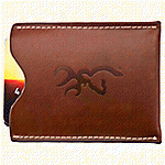 Browning Leather Money Clip Witg Pocket