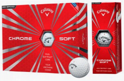 Callawaay Chrome Soft Golf Balls - 12-pack - White