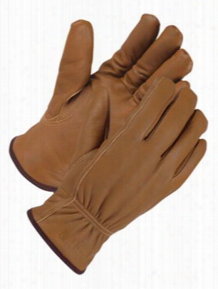 Carhartt Innsulated Leather Driver Gloves - Brown - L