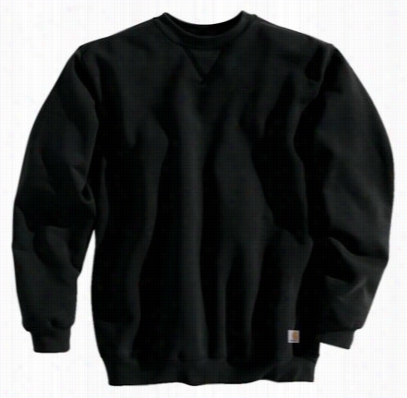 Carhartt Midweight Crewneck Sweatshirt For Meen - Black  -2xl