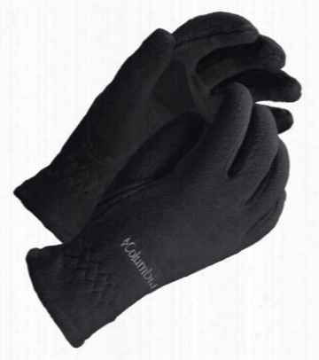 Columbia Fast Trek Fleece Gloves For Ladies - Black - S