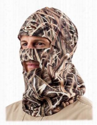 Drake Waterfowl Systems Est Face Mask -- Mossy Oak Shadw Grass Blades