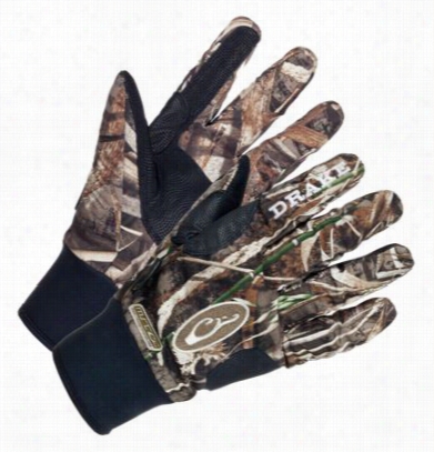 Drake Waterfowl Systemss Mst Refuge Gloves For Men - Realtree Max-5 - M