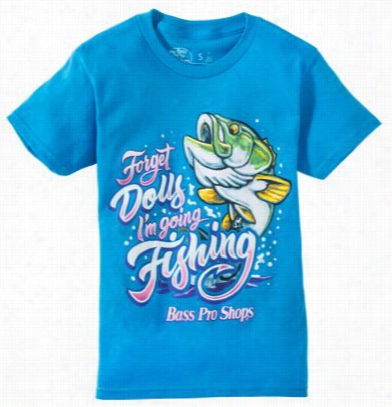 Foregt Dolls T-shirt For Girrls - Turquoise - Xs