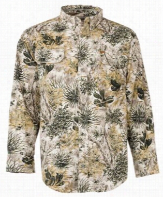 Gameguard Rip-stop Long Sleeve Shirt Because Of Men - Gameguard Camo - 