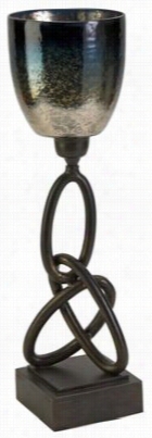 Imax Iron Links Candleholder - Small