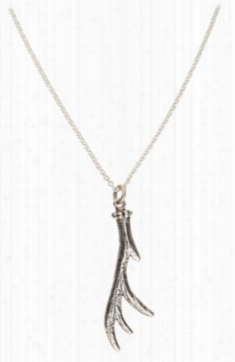 Kabana Textured Antler Pendant Necklace