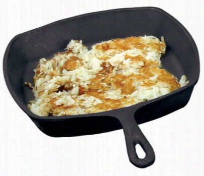 Lodge Logic Cast-iron Flat-bottom Square Skillet