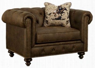 Marshfield Western Lodge Living Room Furniture Collection Chair &am;p A Half