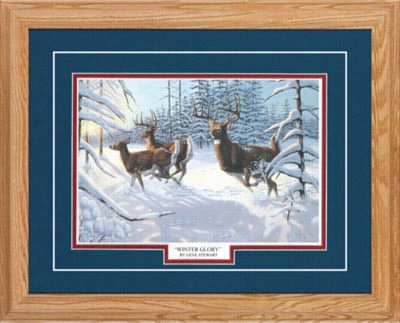 Northern Promotions Framed Art - Winter Glory By Gene Stewart