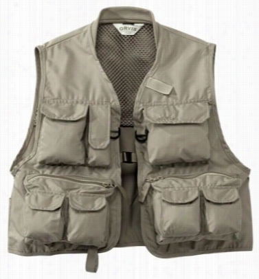 Orvis Clearwater Fly Vest - Tan - Xs