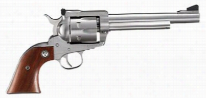 Ruger Blackhawk Single-action Revolver  Stain Less Steel - 6.5' Barrel