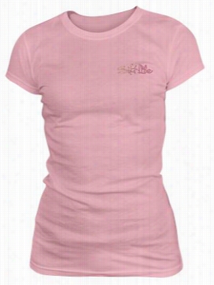 Salt  Life Salty Saturday T-shirt For Ladies - Pink - L