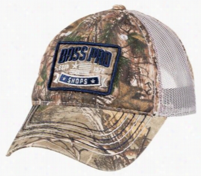 Side Paneo Mesh America Cap For Men - Realtree Xtra