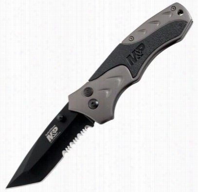 Smith & Wesson M&p7 Tanto Lockback Folding Knife